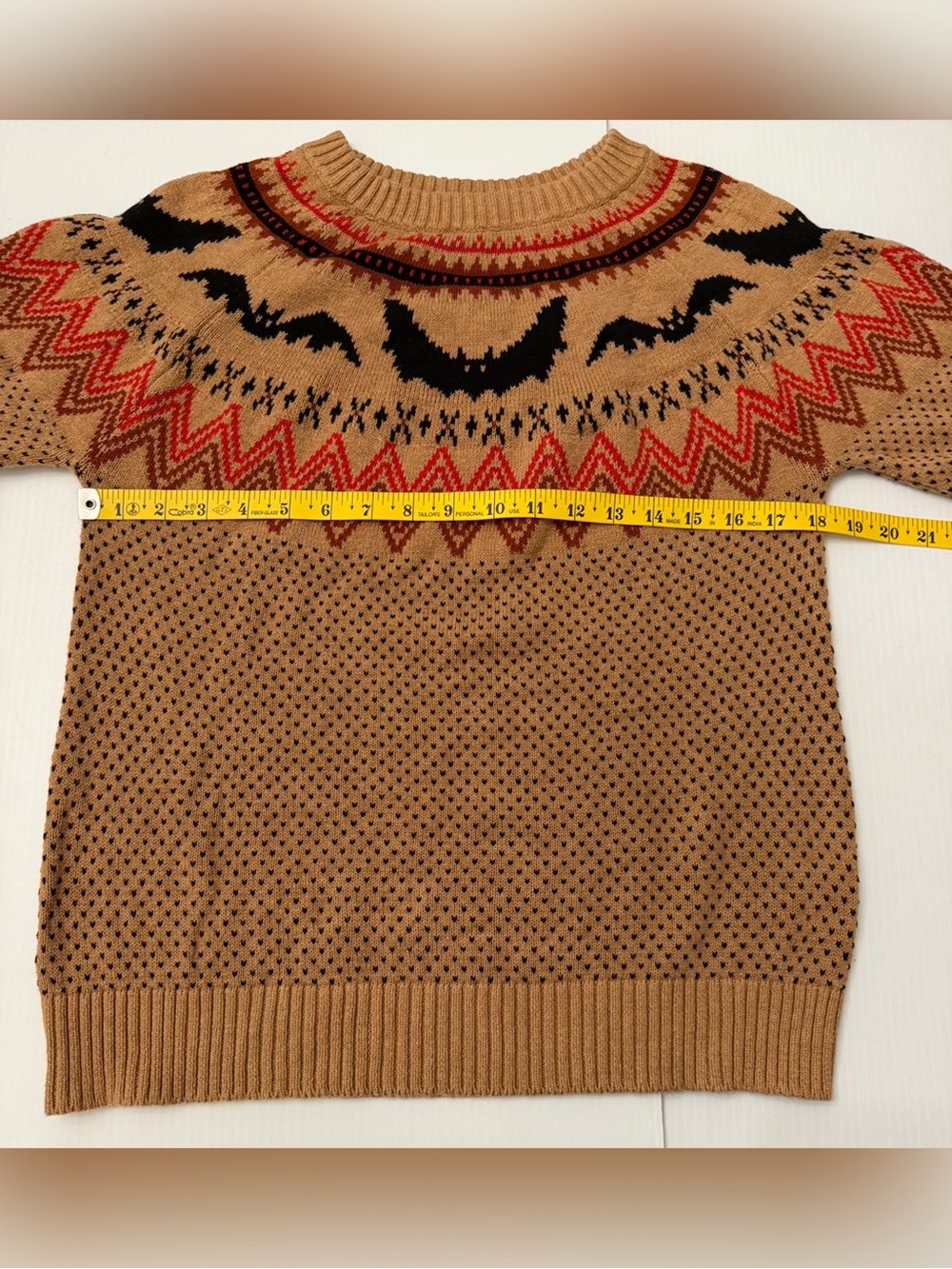 ModCloth It Be Like Bat Fair Isle Sweater - M - Picture 9 of 10